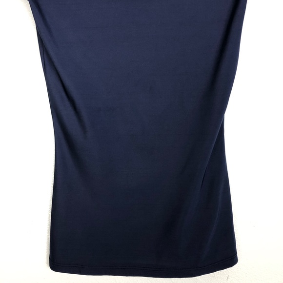 Under Armour Heat Gear Navy Blue Fitted Top Small - Picture 12 of 14